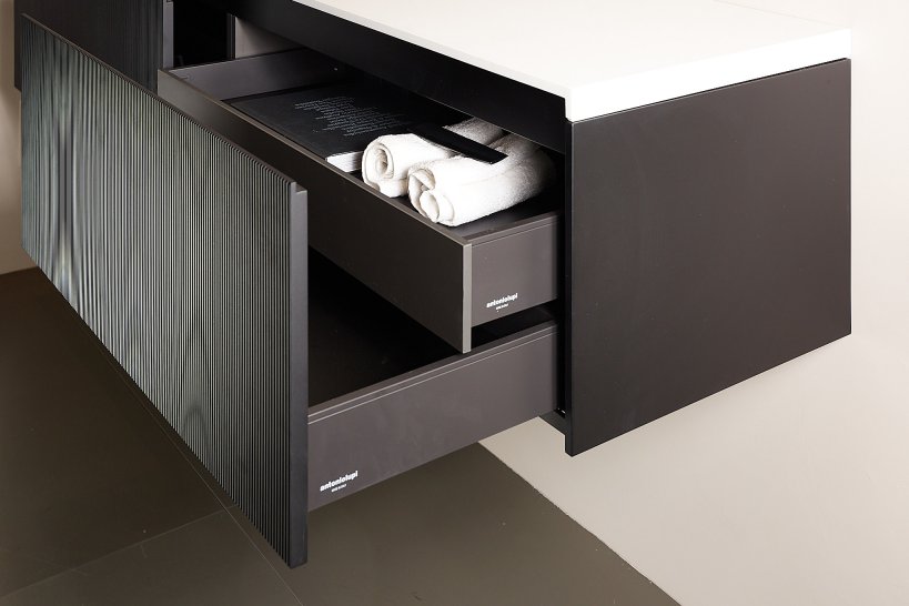 antoniolupi, Binario 03 Mobile portalavabo L182 cm