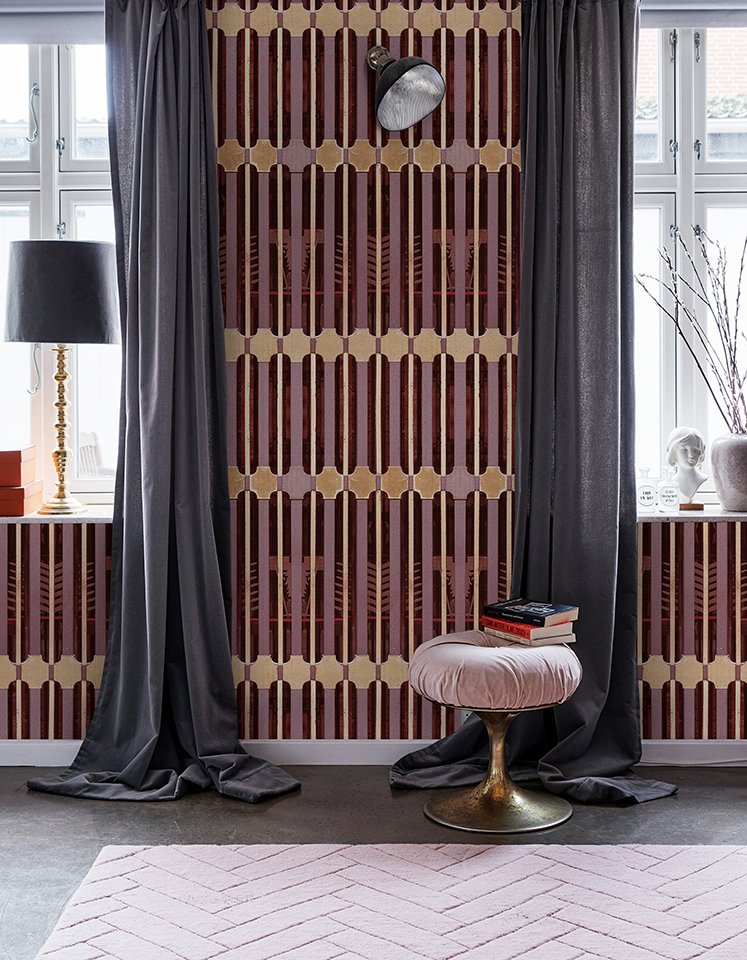 Wall&decò, Ornate TS Wallpaper
