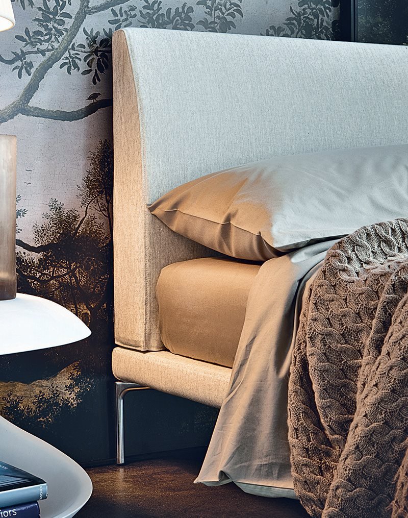 Zanotta, Talamo Bed for mattress 180x200 cm
