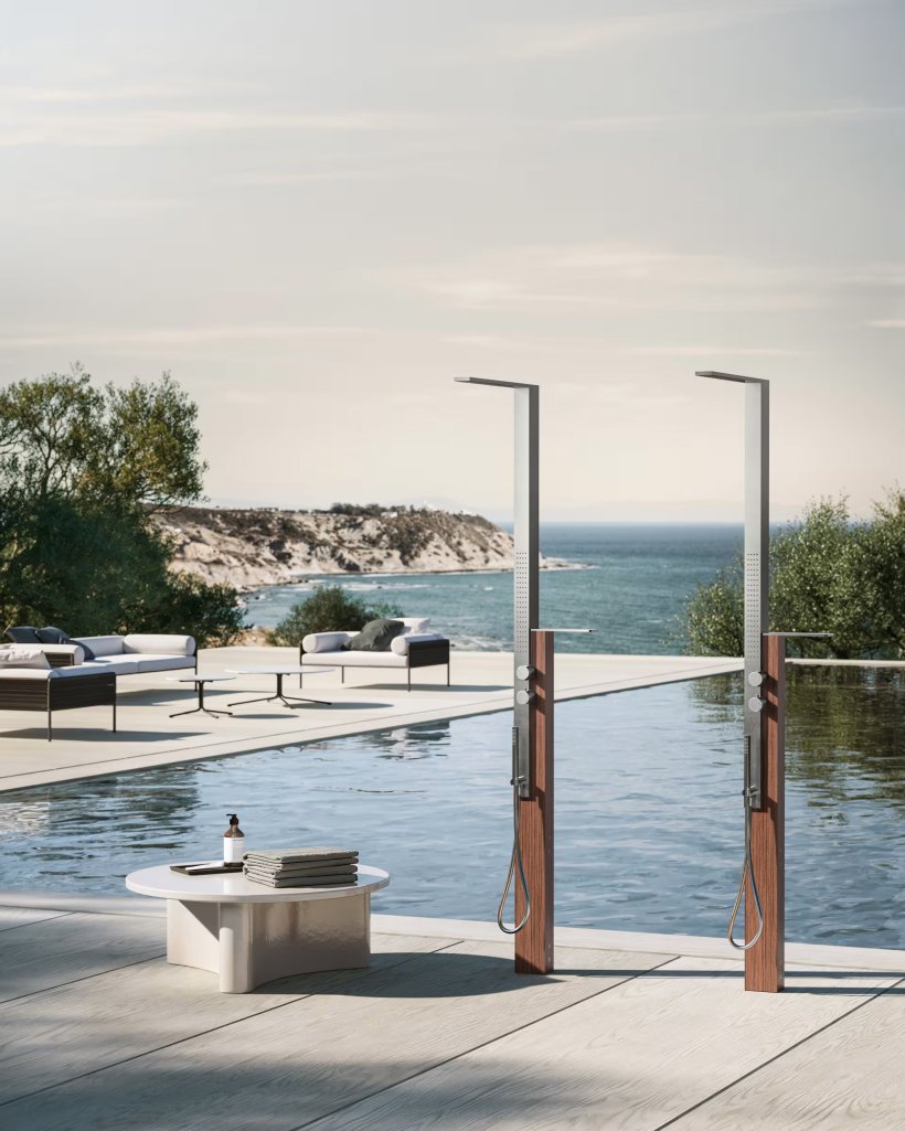 Fantini, MilanoSlim Outdoor.1 Colonna doccia