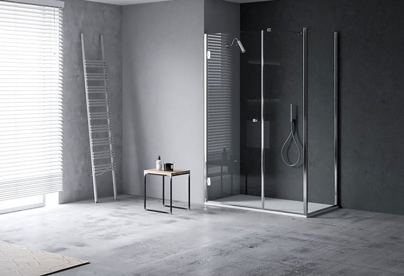 Calibe, Thiana Shower cubicle 100x80 cm