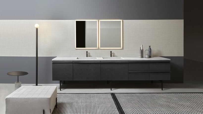 antoniolupi, Borderline Vanity unit 307x54 cm