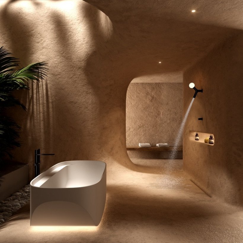 antoniolupi, Sled Bathtub 180x85 cm