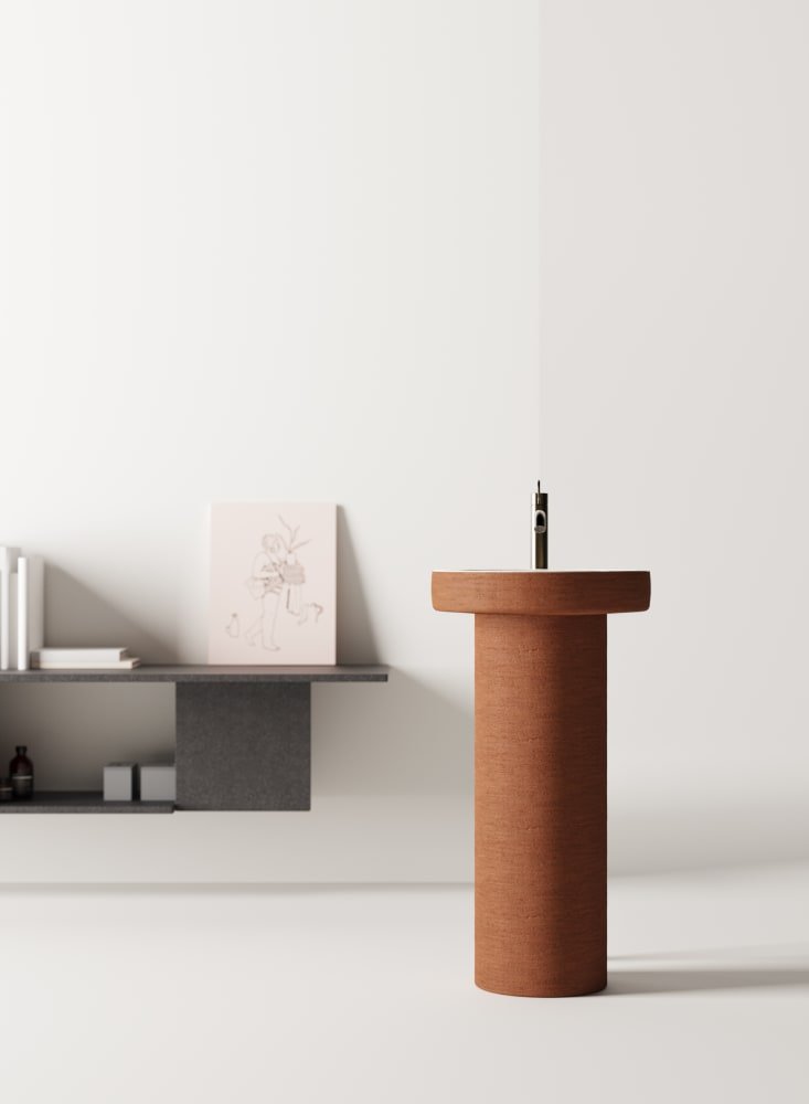 Agape, Cenote Freestanding washbasin diam.42 cm