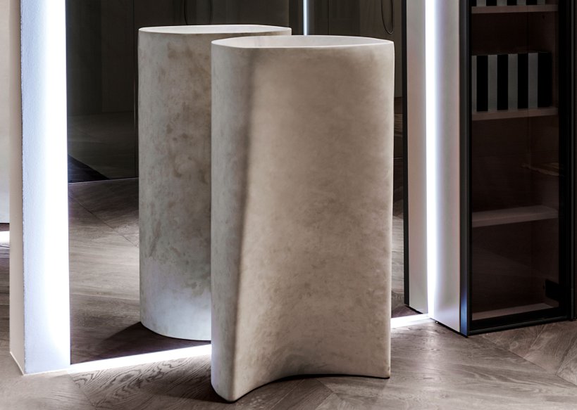 antoniolupi, Rilievo Lavabo 44x44 cm