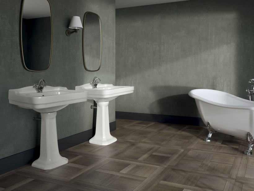 Galassia, Ethos Lavabo con colonna 71x58 cm