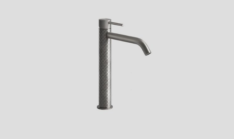 Gessi, Intreccio Miscelatore lavabo Black Metal Brushed PVD