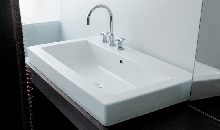Flaminia, Acquagrande Lavabo incasso 101x55 cm