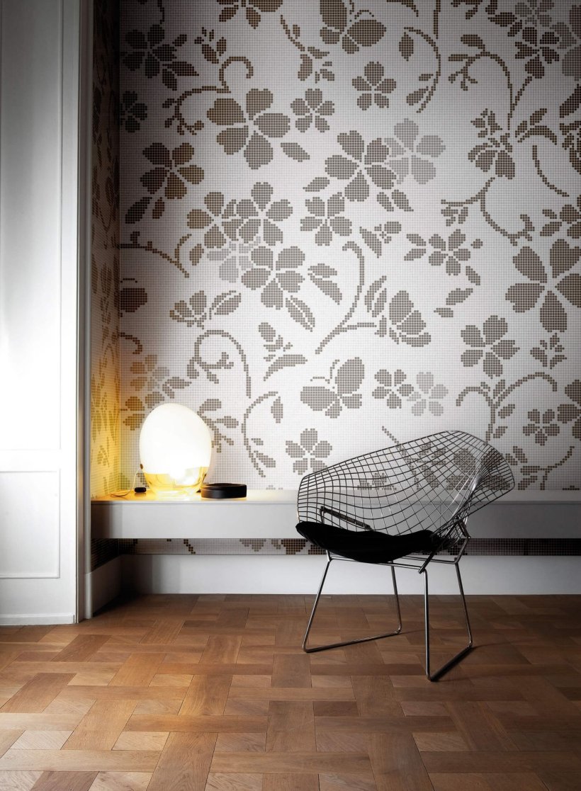 Bisazza, Hana-Flower Light mosaico 32x32 cm