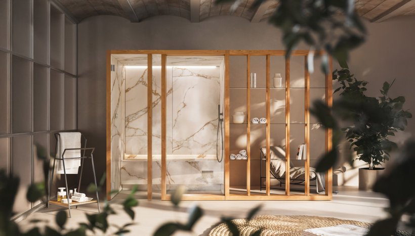 Effe, Yoku H  Shelf Bagno turco