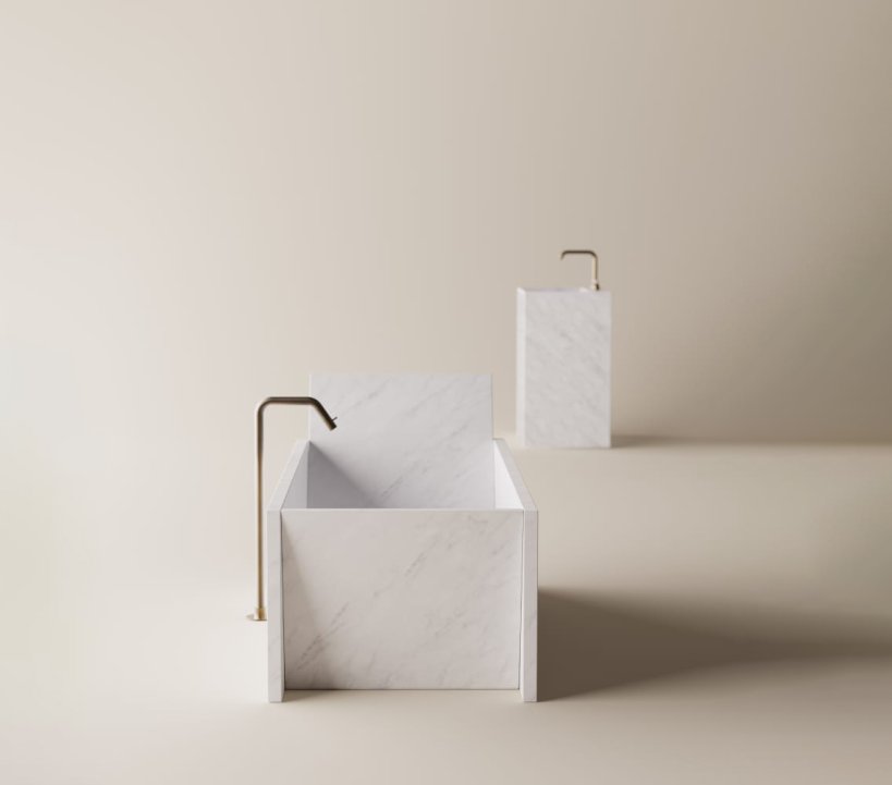 Agape, Face à Face Bathtub 173x73 cm