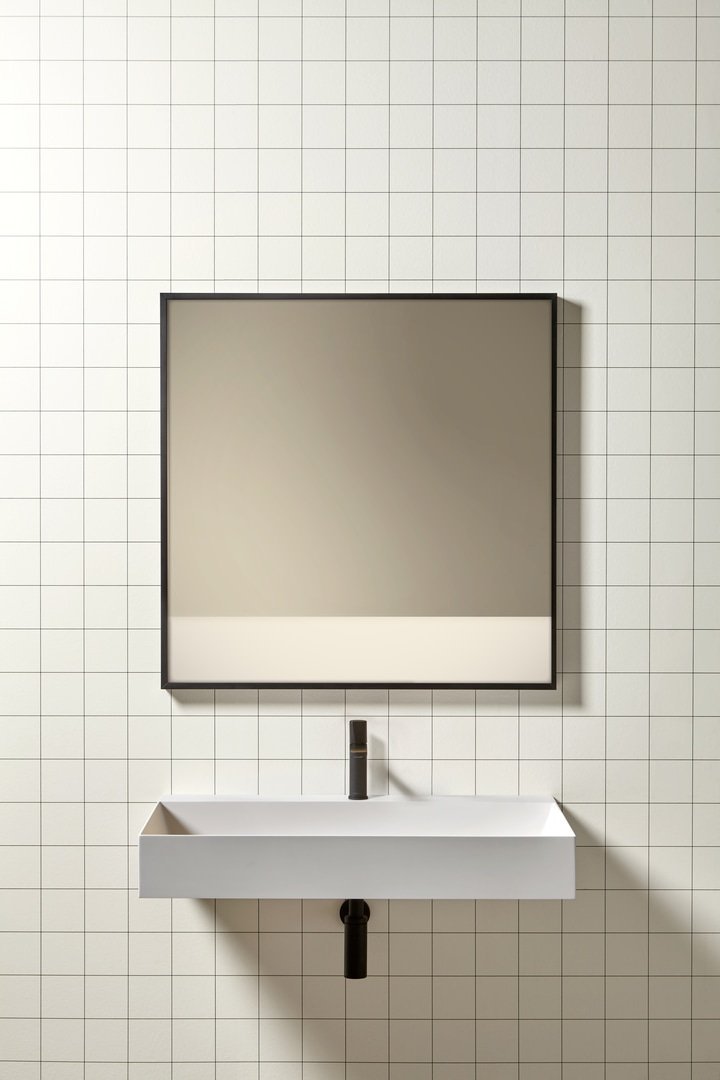 antoniolupi, Dialoganti Specchio con luce 90x90 cm