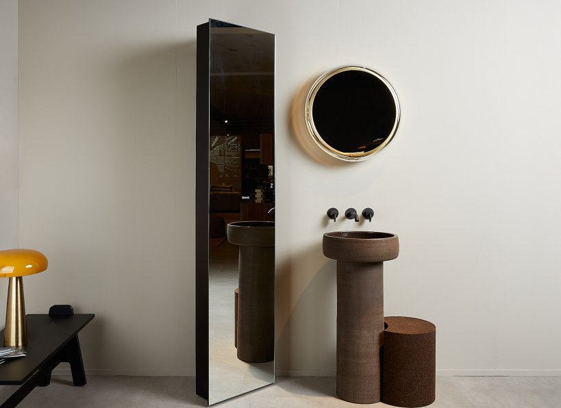 Agape, Voilà Specchio contenitore 50x209 cm