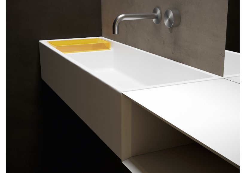 Galassia, Next Narrow Washbasin 100x37 cm