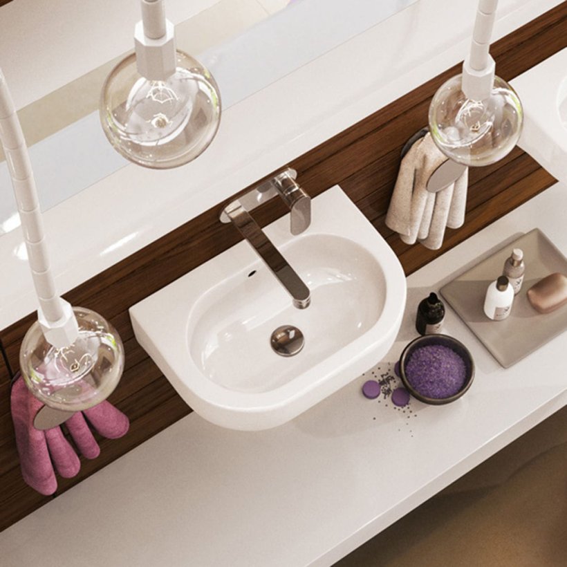 Flaminia, Pass Lavabo 45x31 cm