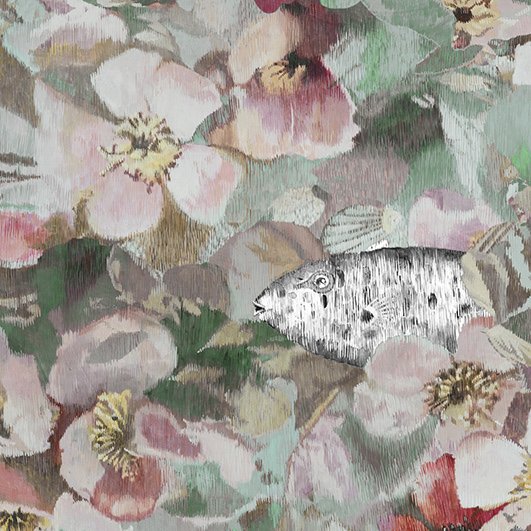 Wall&decò, La Vie En Rose TS Wallpaper