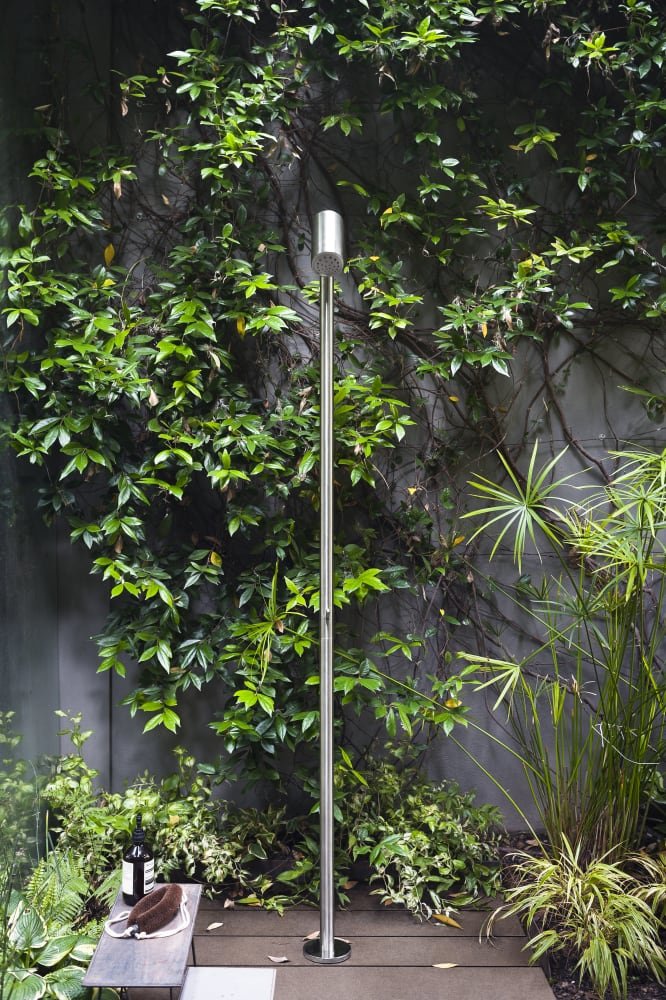 Agape, Square Shower tap for outdoor use