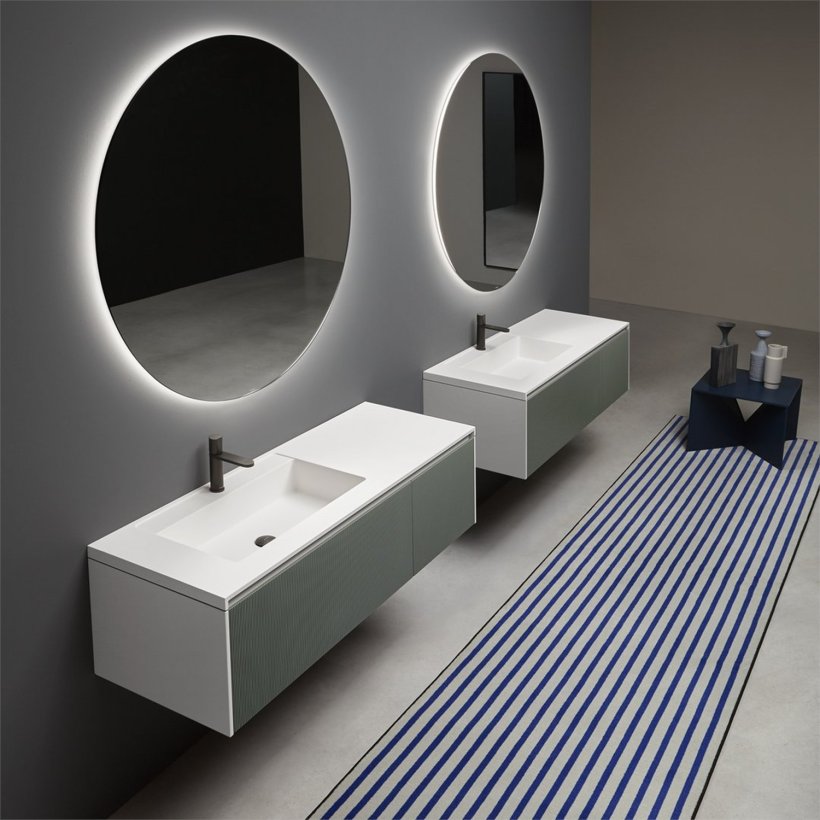 antoniolupi, Binario03 Mobile portalavabo 137x54 cm