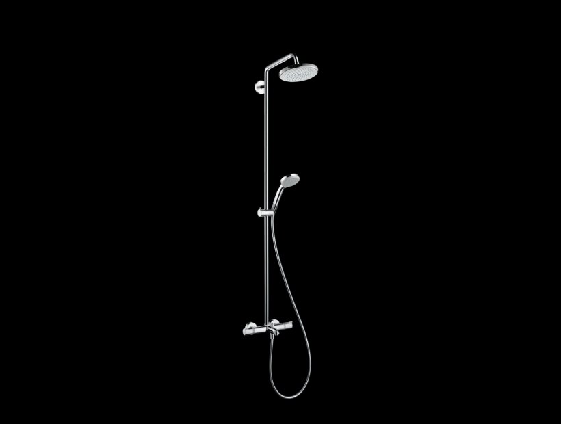 Hansgrohe, Croma 220 Showerpipe Colonna vasca/doccia