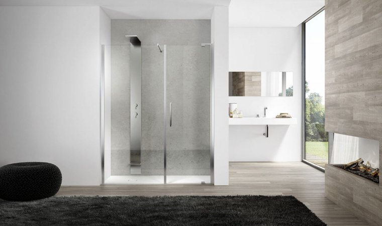 Disenia, Slim Porta doccia L 100 cm