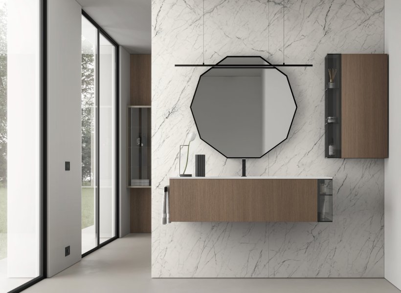 Aqua, Dogma Vanity unit 132x50 cm