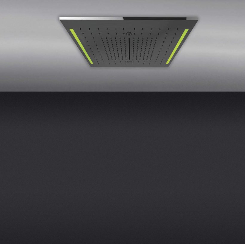 Gessi, Colour Soffione doccia multifunzione 500x500mm
