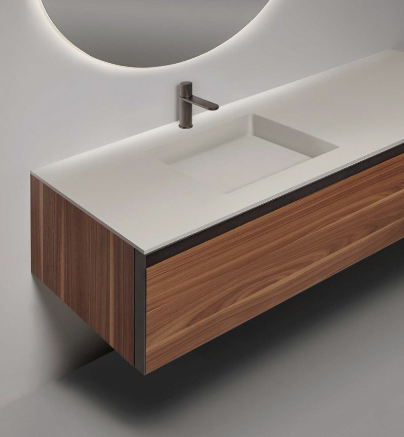 antoniolupi, Atelier Vanity unit 162x54 cm
