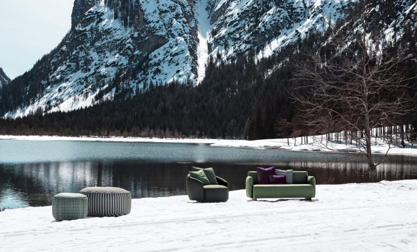 Flexteam, Globe Outdoor Armchair diam. 110 cm