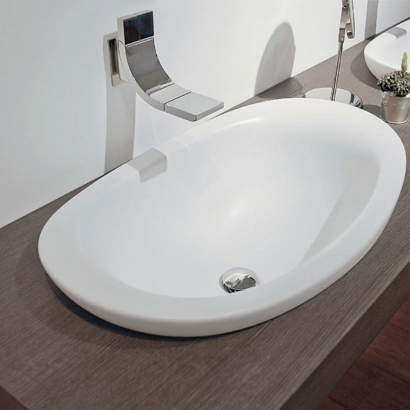 Flaminia, Io Lavabo da incasso 75x45 cm