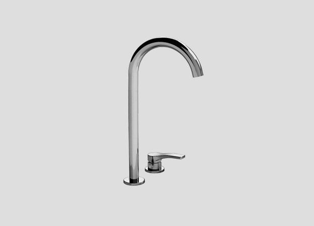 Fantini, AL/23 Mixer for washbasin