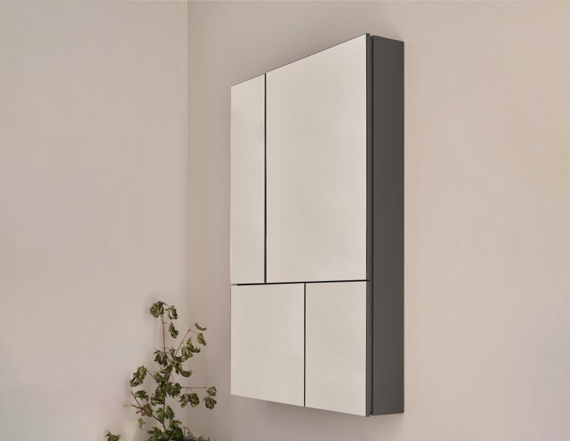 Cielo, Alex Specchio contenitore 105x68 cm