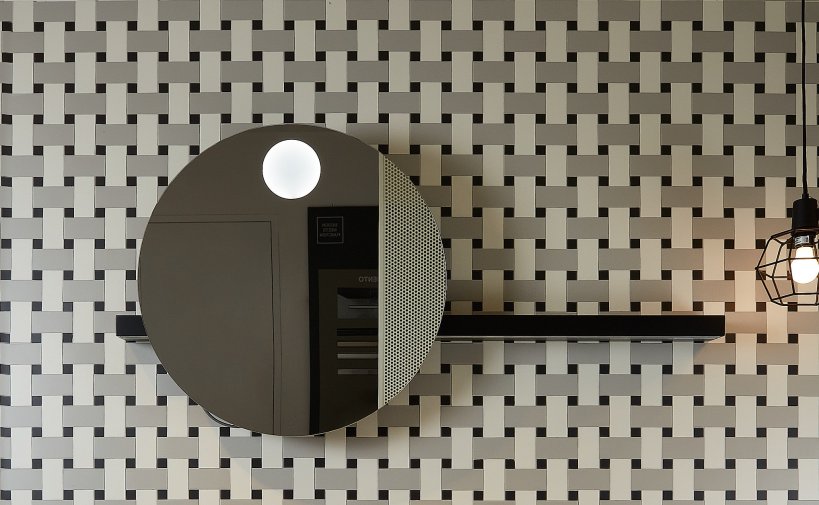 Makro, Petit Specchio scorrevole diametro 70 cm