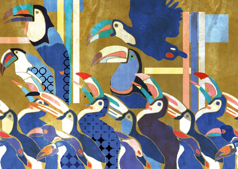 Wall&decò, The Groovers Wallpaper