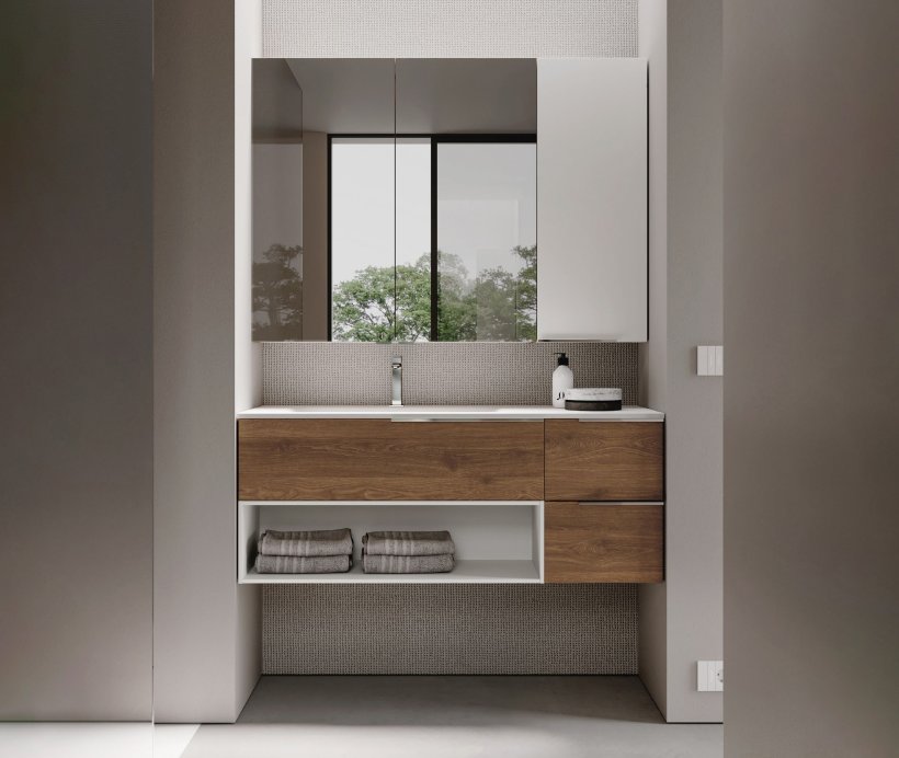 Idea, My Time Vanity unit 125x45,5 cm