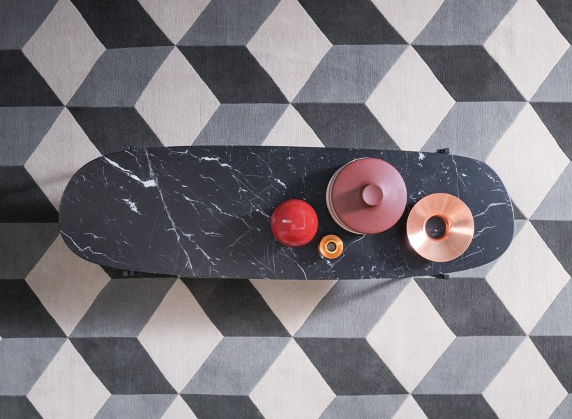 Zanotta, Niobe 140x40 cm Coffee Table
