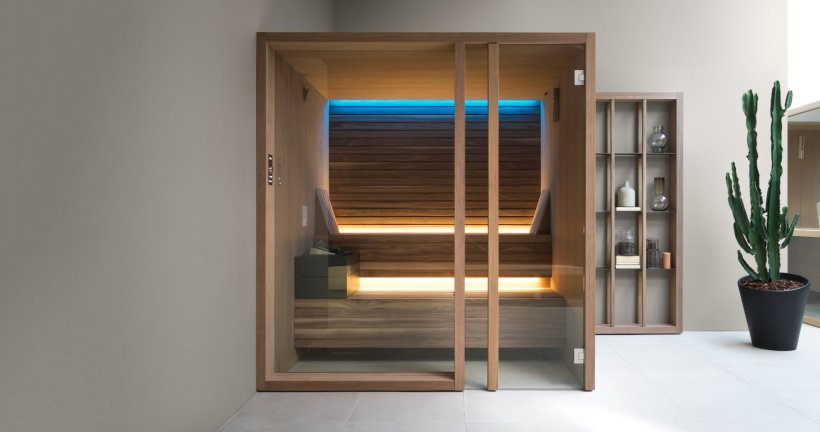 Effe, Yoku S Glass 80 Sauna