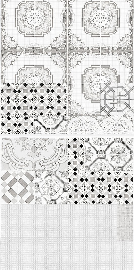 Wall&decò, Tell Me Tiles TS Wallpaper