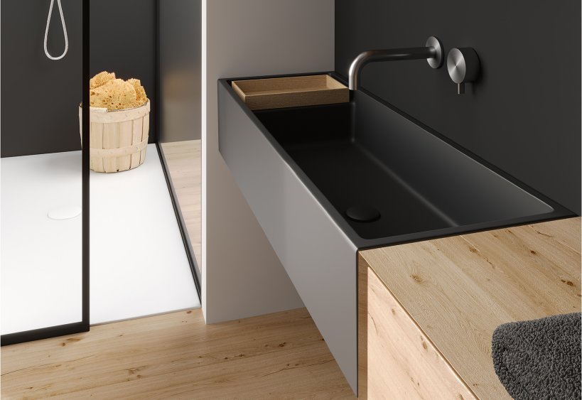 Galassia, Next Narrow Washbasin 100x37 cm