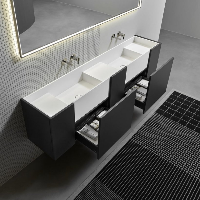 antoniolupi, Street Mobile lavabo 185x40 cm