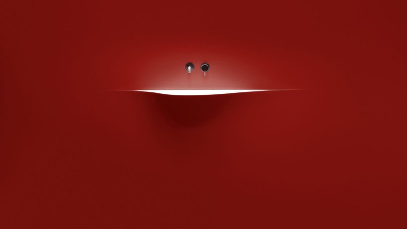 antoniolupi, Silenzio Lavabo 158x38 cm