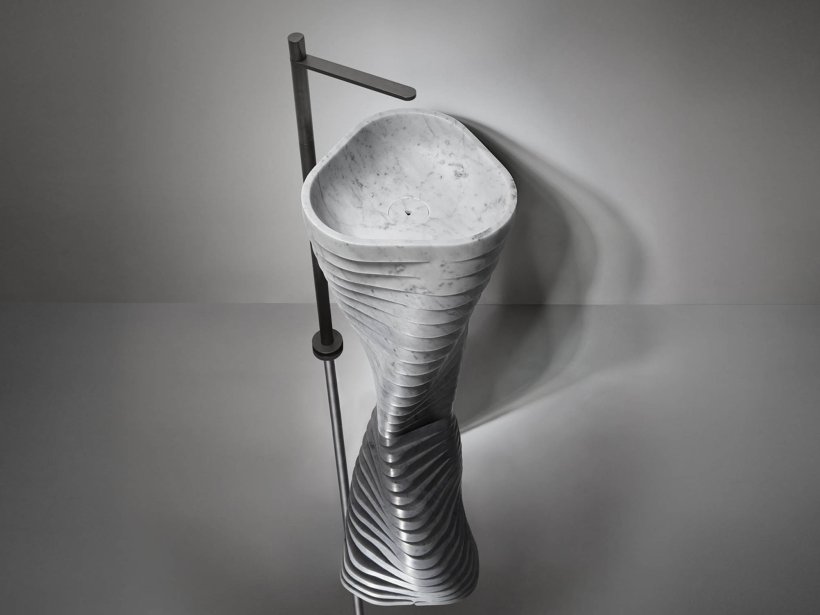 antoniolupi, Vortice Washbasin 52x50 cm