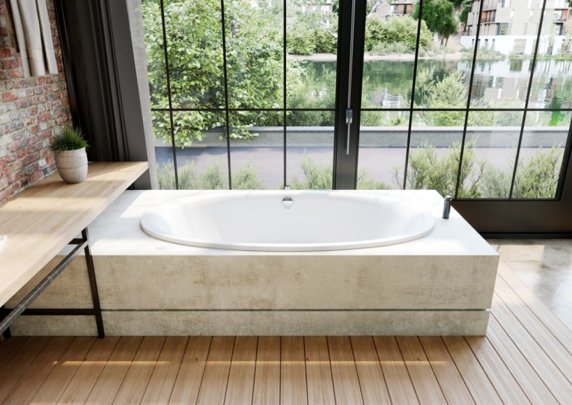 Kaldewei, Ellipso Duo Oval Bathtub 190x100 cm