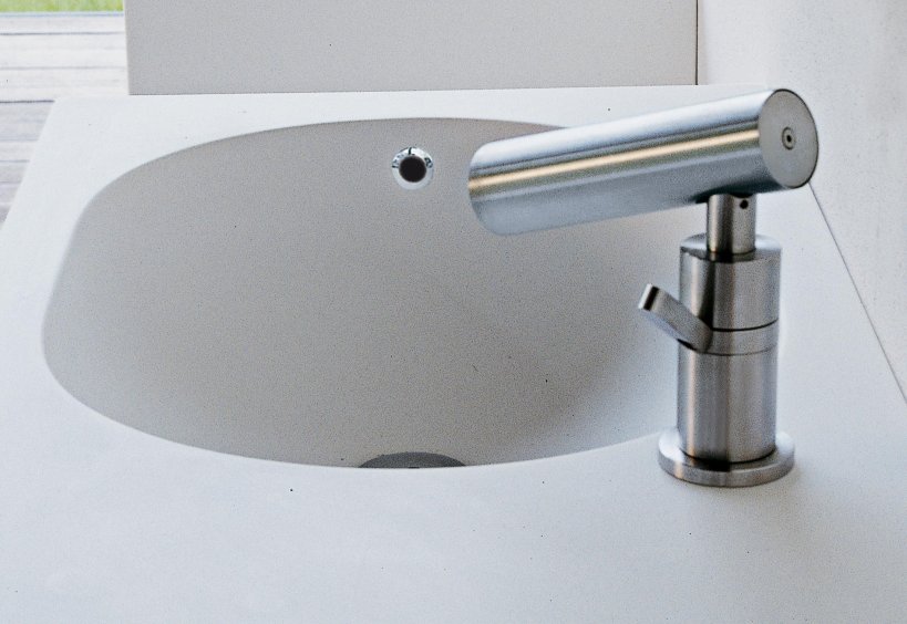 Agape, Square Mixer for washbasin/bidet