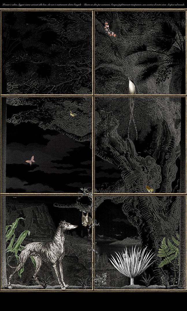 Wall&decò, La Gabbia 02 Wallpaper
