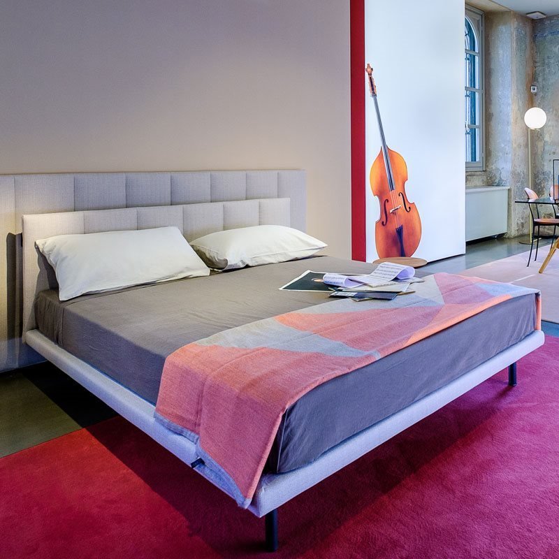 Zanotta, Grangala Bed for mattress 140x200 cm