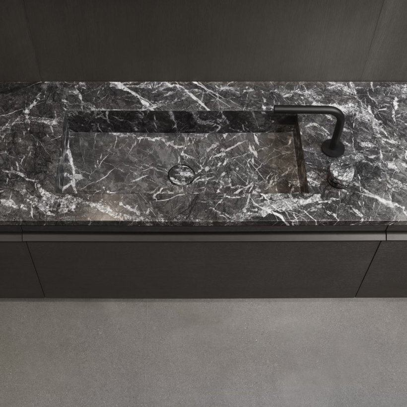 antoniolupi, Borderline Vanity unit 270x47 cm