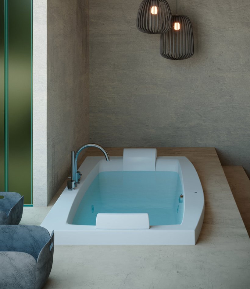 Jacuzzi, Invita Vasca idro 180x88 cm
