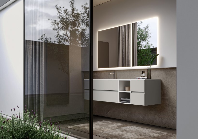 Aqua, Nyù Vanity unit 168x50 cm