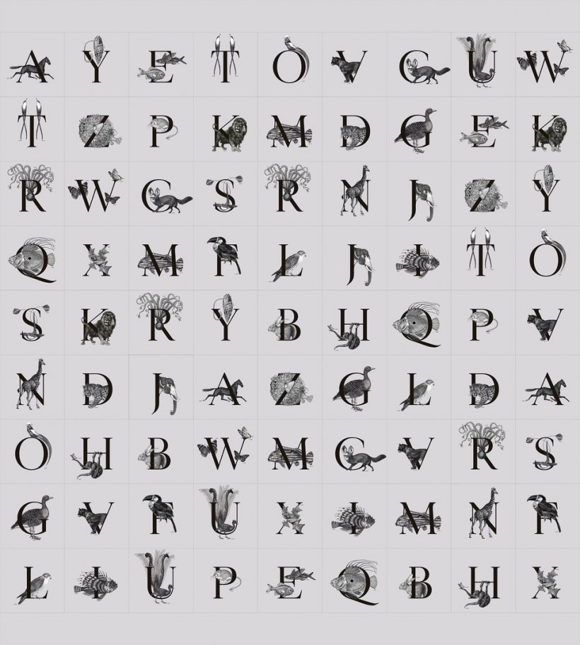 Wall&decò, Animal Codex Wallpaper