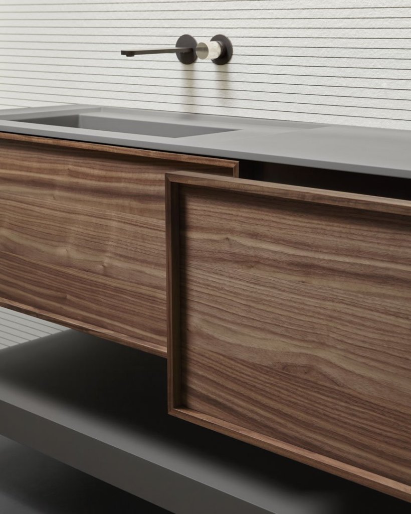 antoniolupi, Riquadro Vanity Unit 180x47 cm